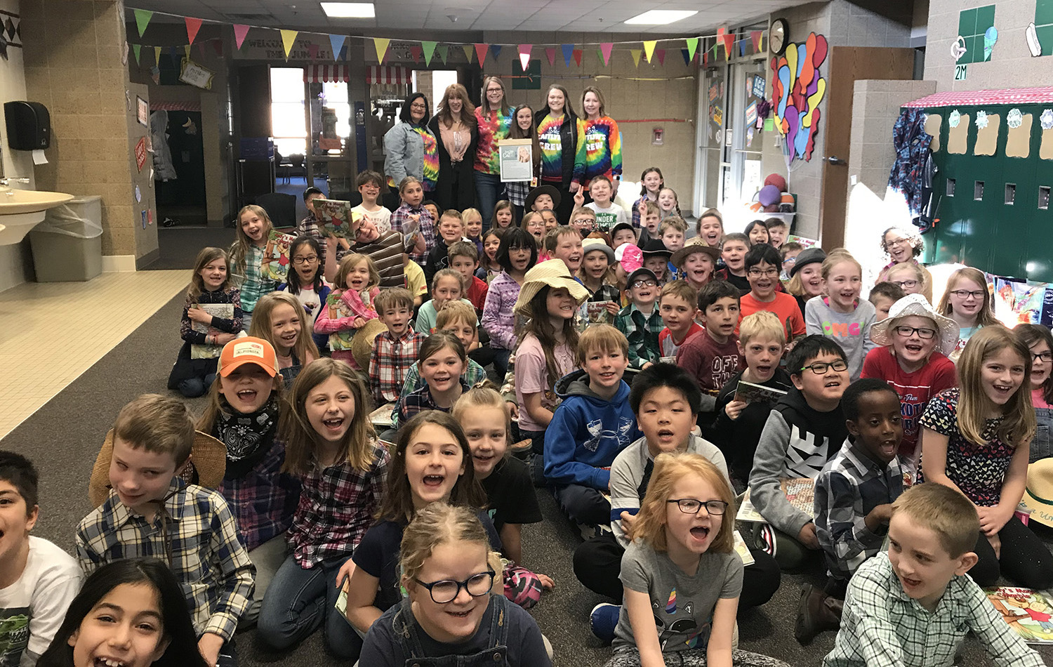 Book giveaway for Maddie Miller at Explorer Elementary School