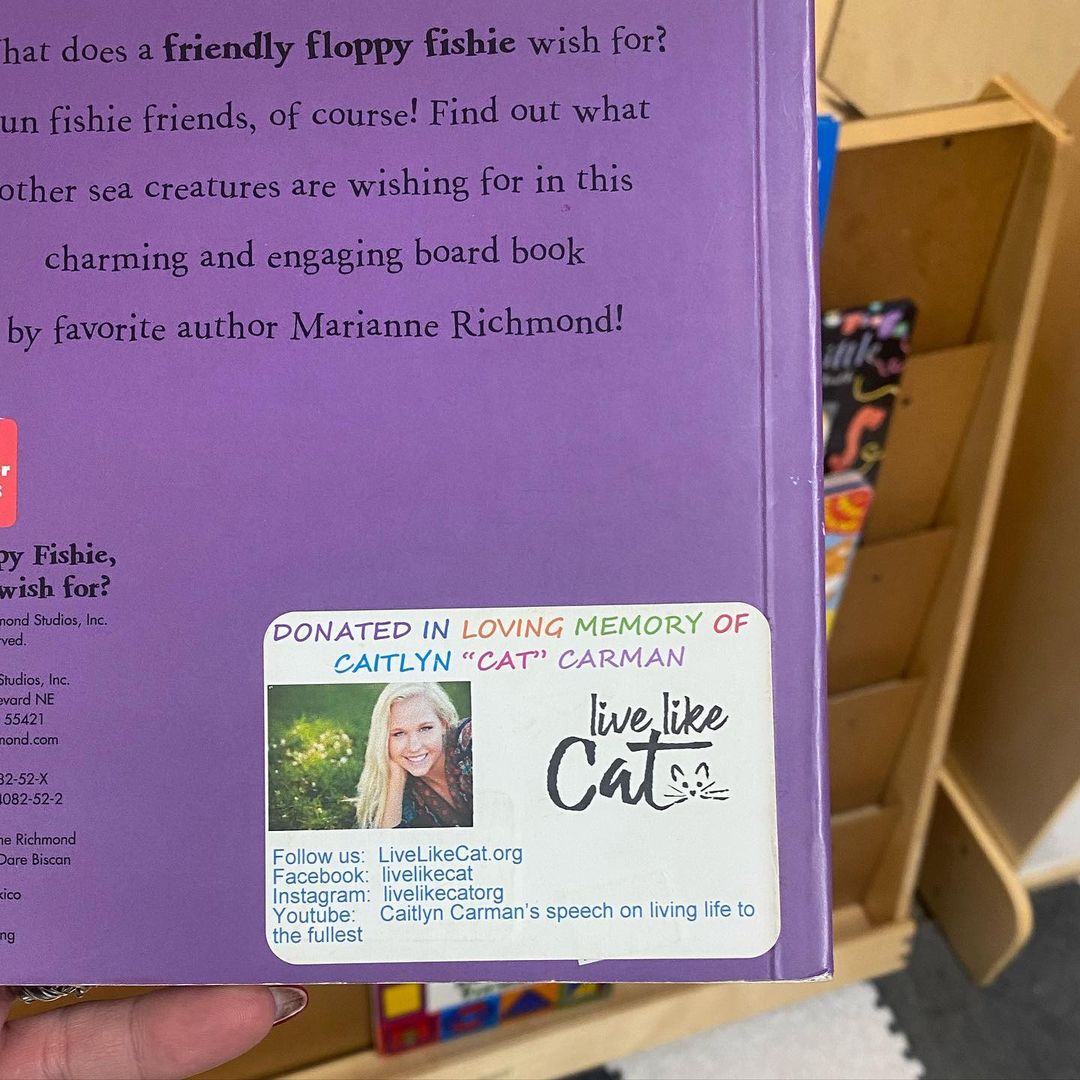 Book Donated by Live Like Cat