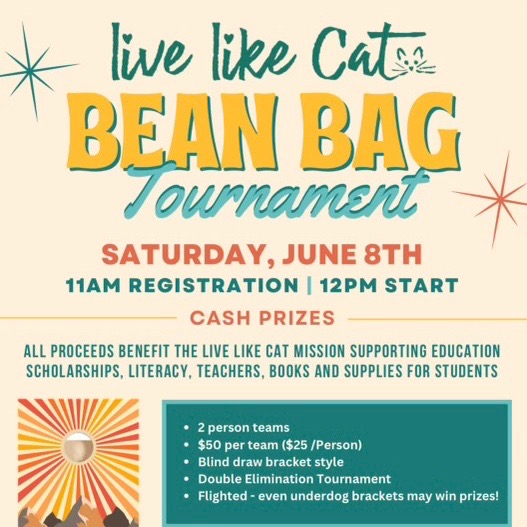 Live Like Cat 2024 Bean Bag Tournament