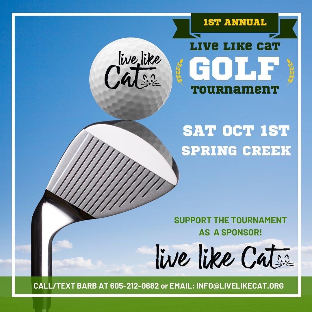 First Annual Live Like Cat Golf Tournament October 1, 2022