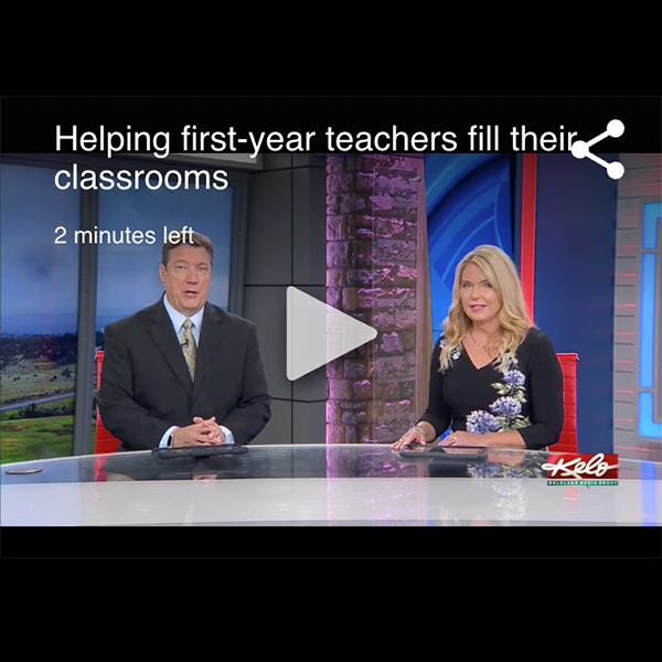 Helping First-Year Teachers Fill Their Classrooms Keloland News Video