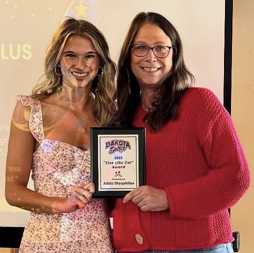 2025 Recipient of the Dakota Spirit Live Like Cat Award and Scholarship
